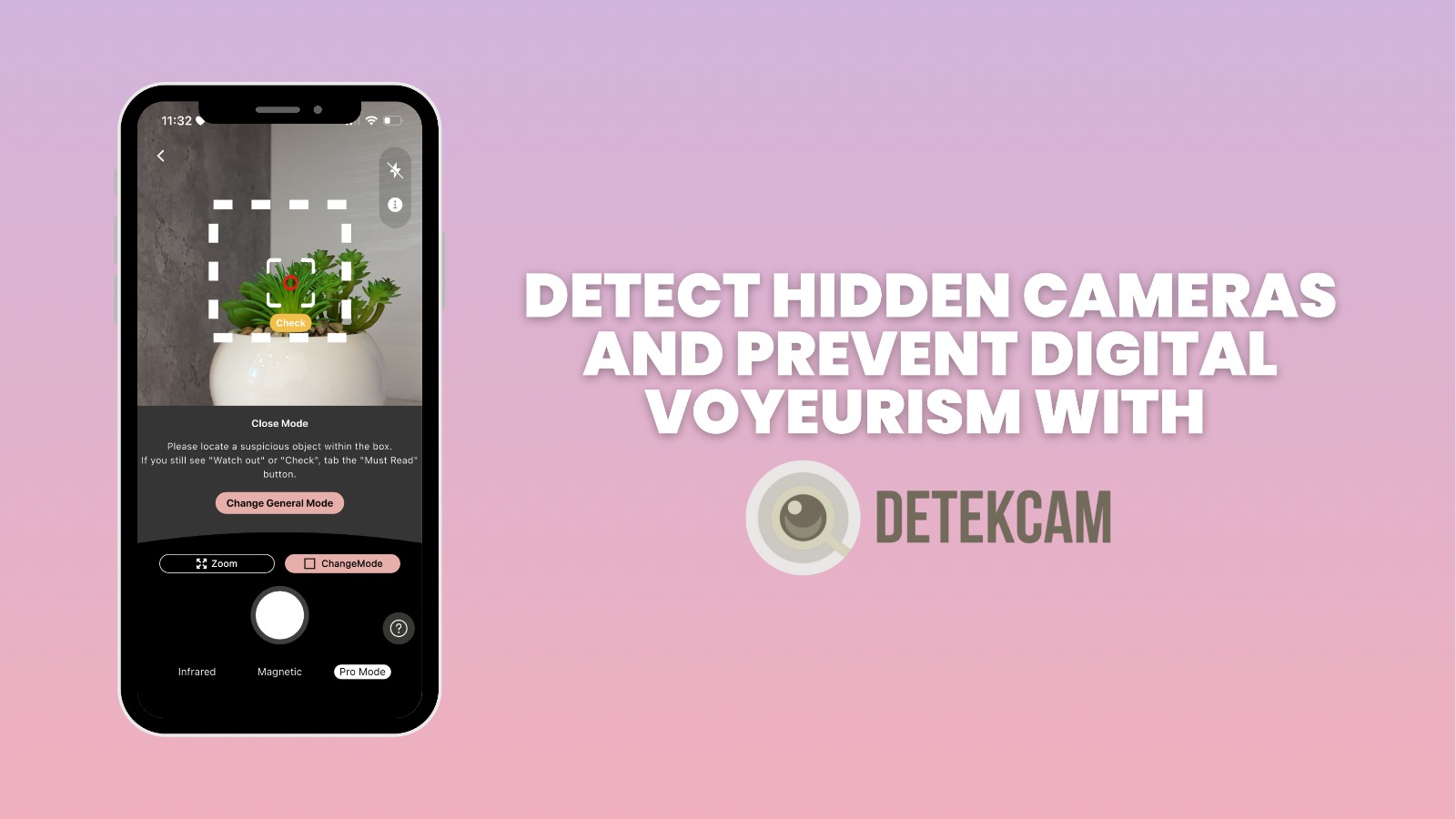 DETEKCAM Hidden Camera Detection